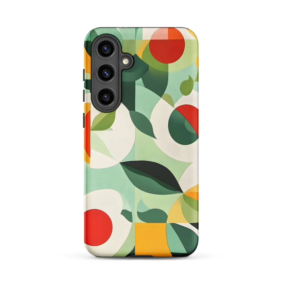 Harmony in Shapes: A Playful Abstract Design | Phone Case |  S24 Plus | Tough Case | Matte