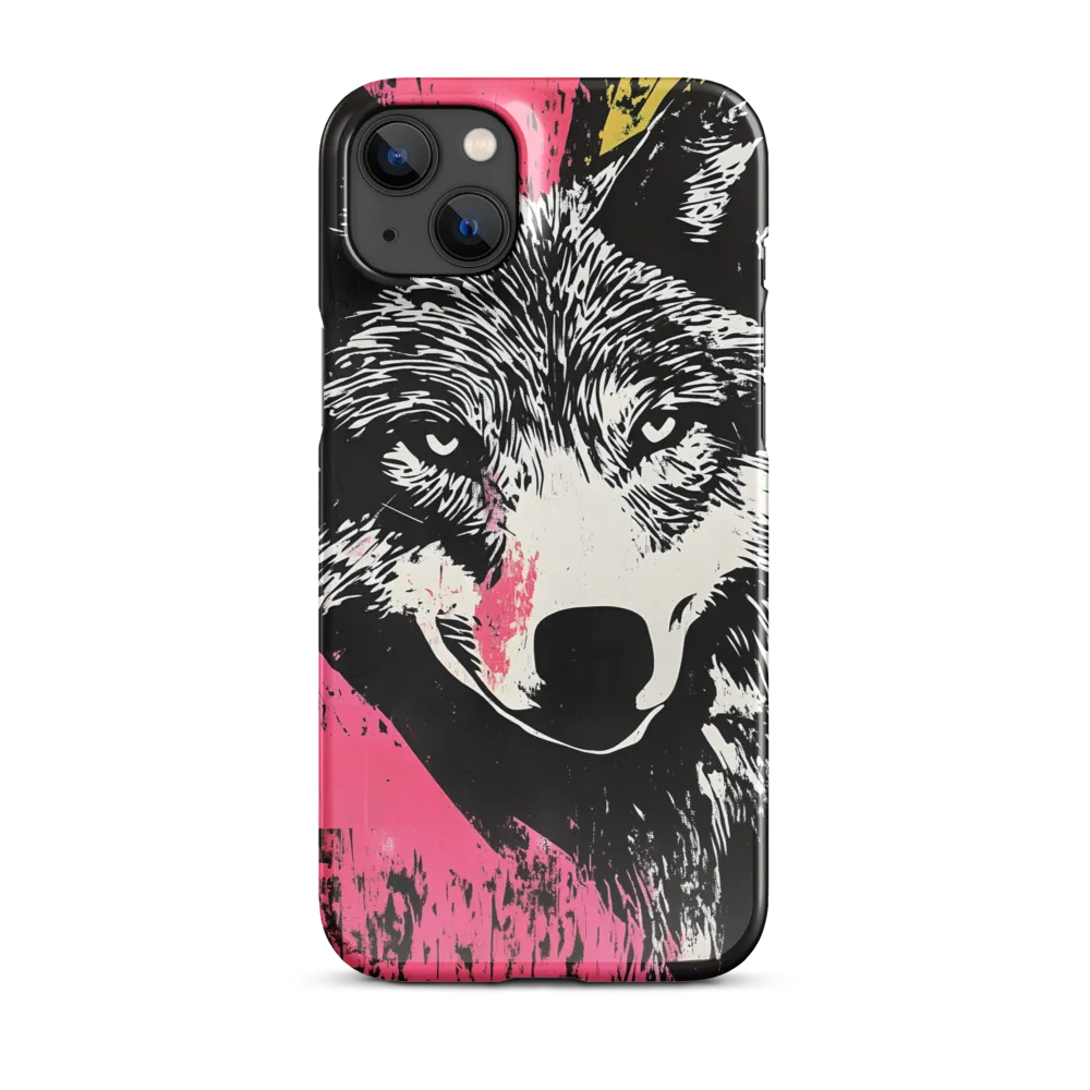 Intense Gaze of the Wolf