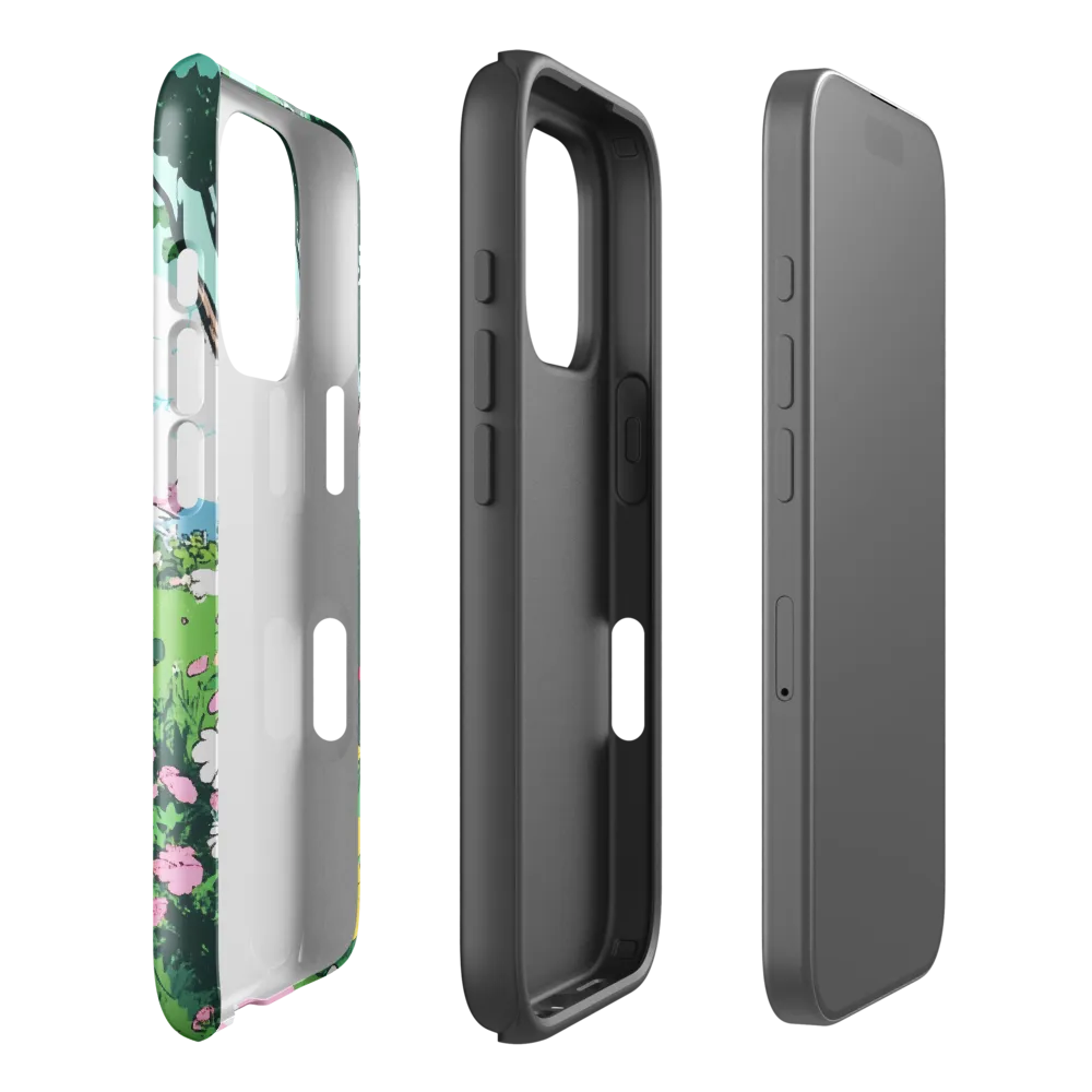 A Serene Journey Through Nature | Phone Case |  16 Pro | Tough Case | Glossy