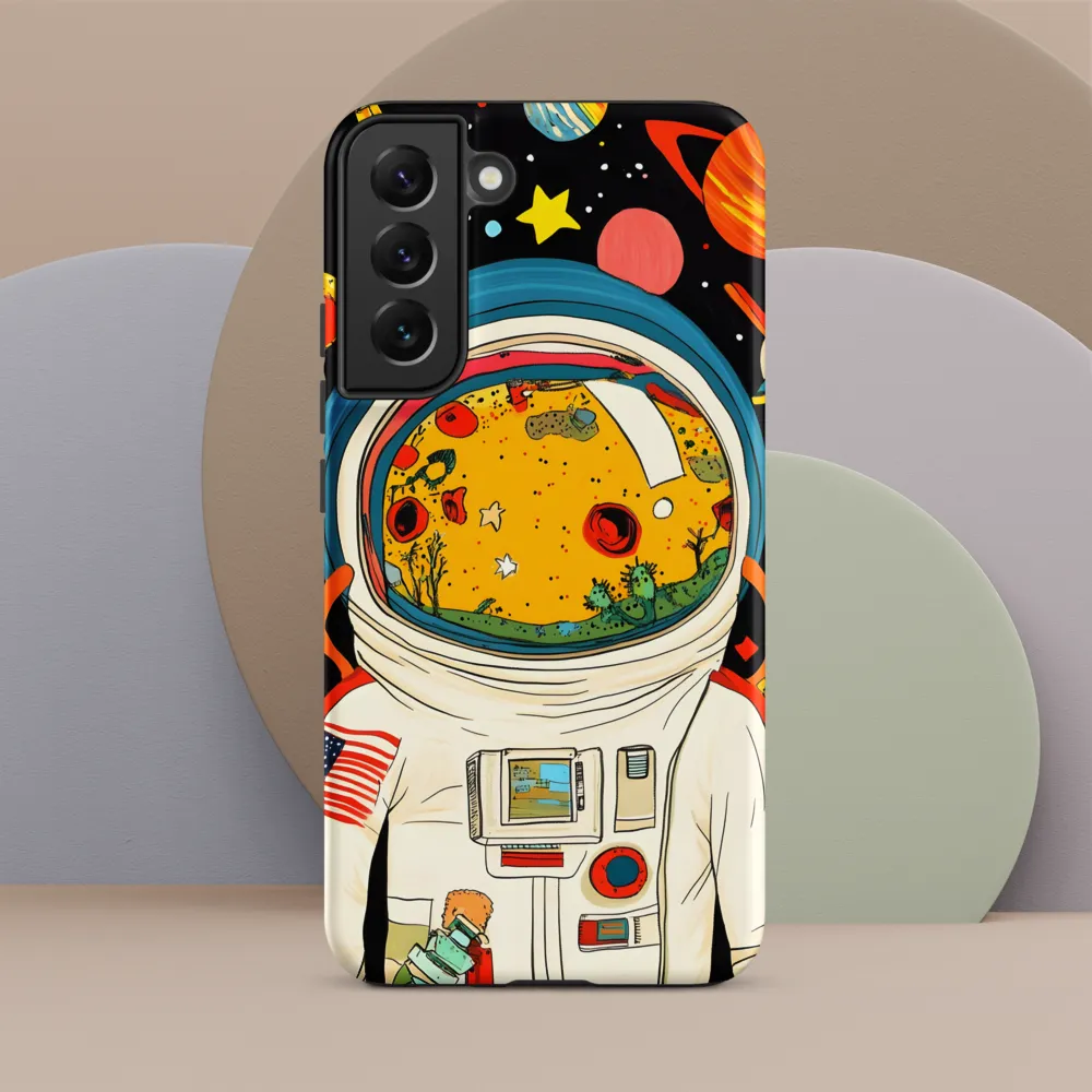 Cosmic Curiosity: Journey Within the Helmet