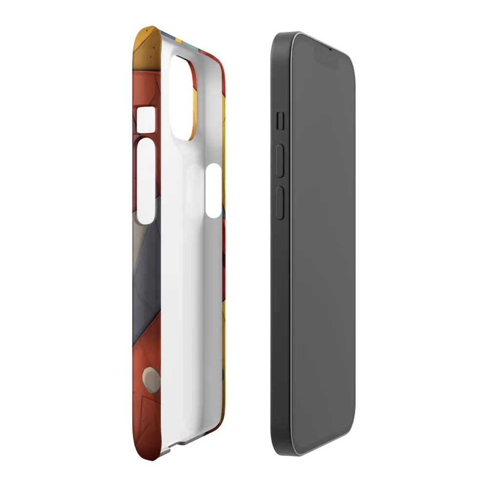 Geometric Harmony | Phone Case |  14 | Snap Case | Matte