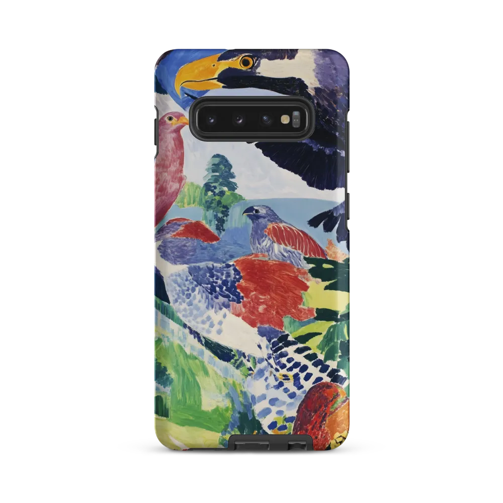 Symphony of Birds | Phone Case |  S10 Plus | Tough Case | Matte