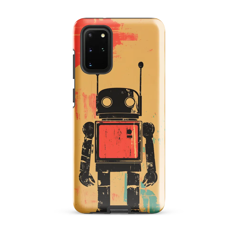 The Retro Robot | Phone Case |  S20 Plus | Tough Case | Glossy