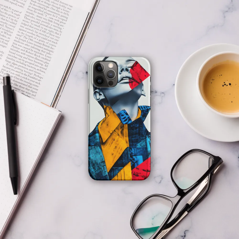 Fragmented Confidence: A Surreal Fashion Portrait