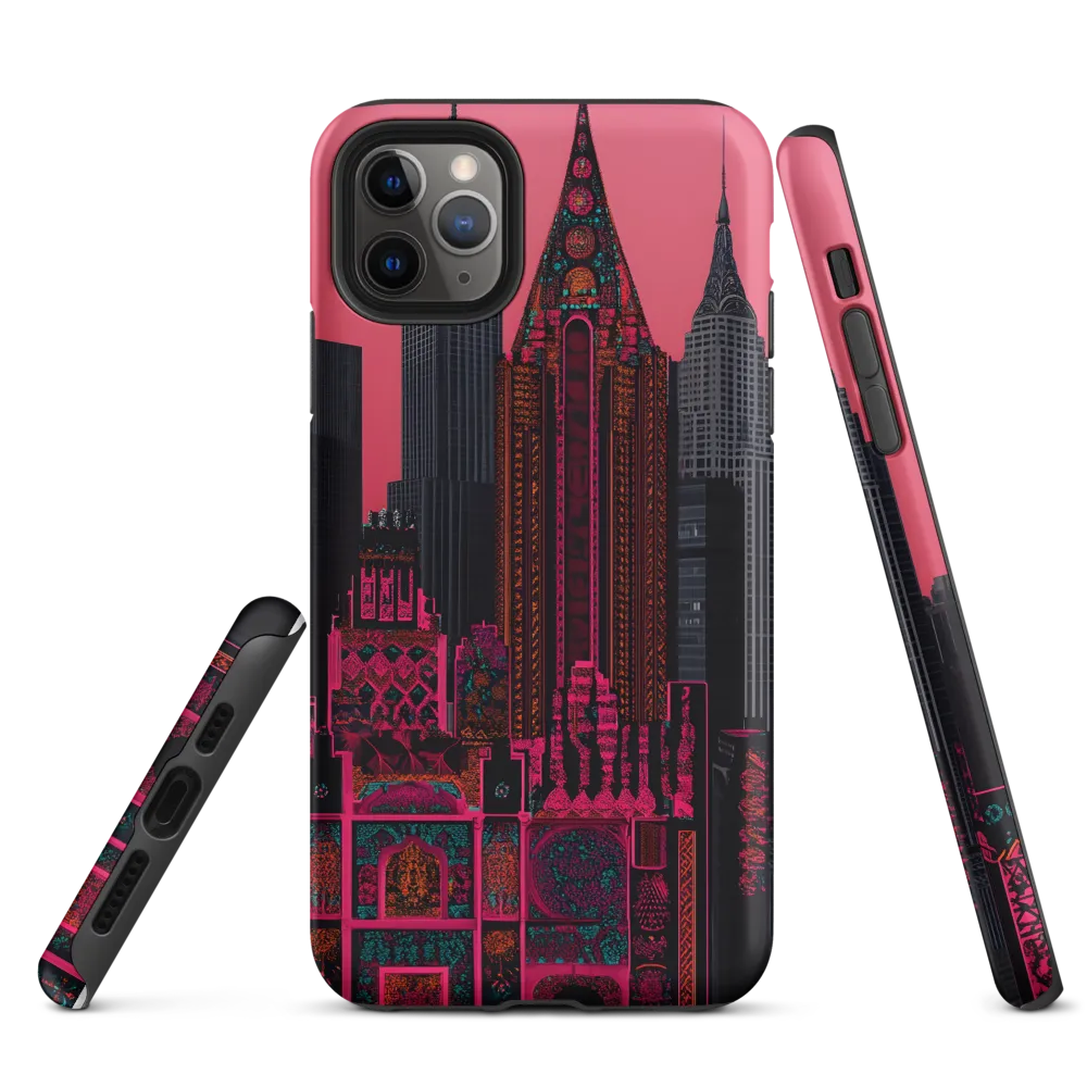 Urban Vibrance: A Digital Exploration of Skyscrapers