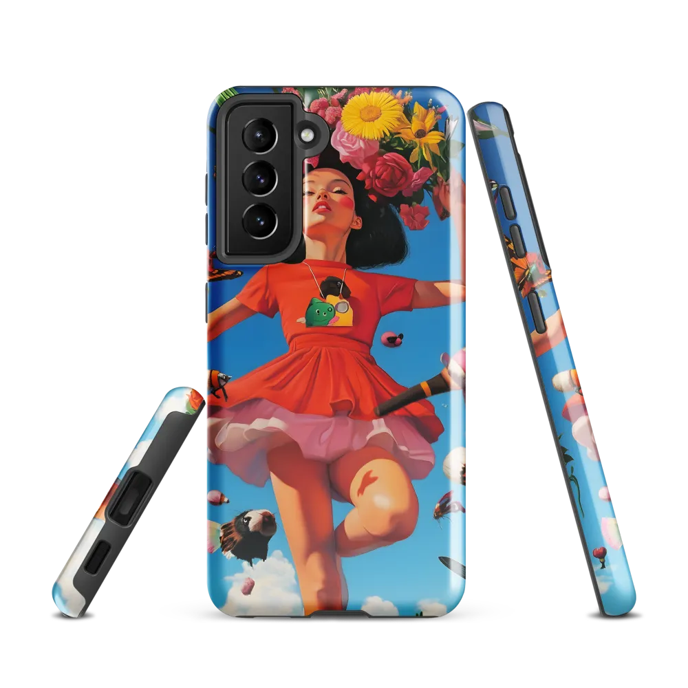 Joyful Whimsy | Phone Case |  S21 | Tough Case | Glossy