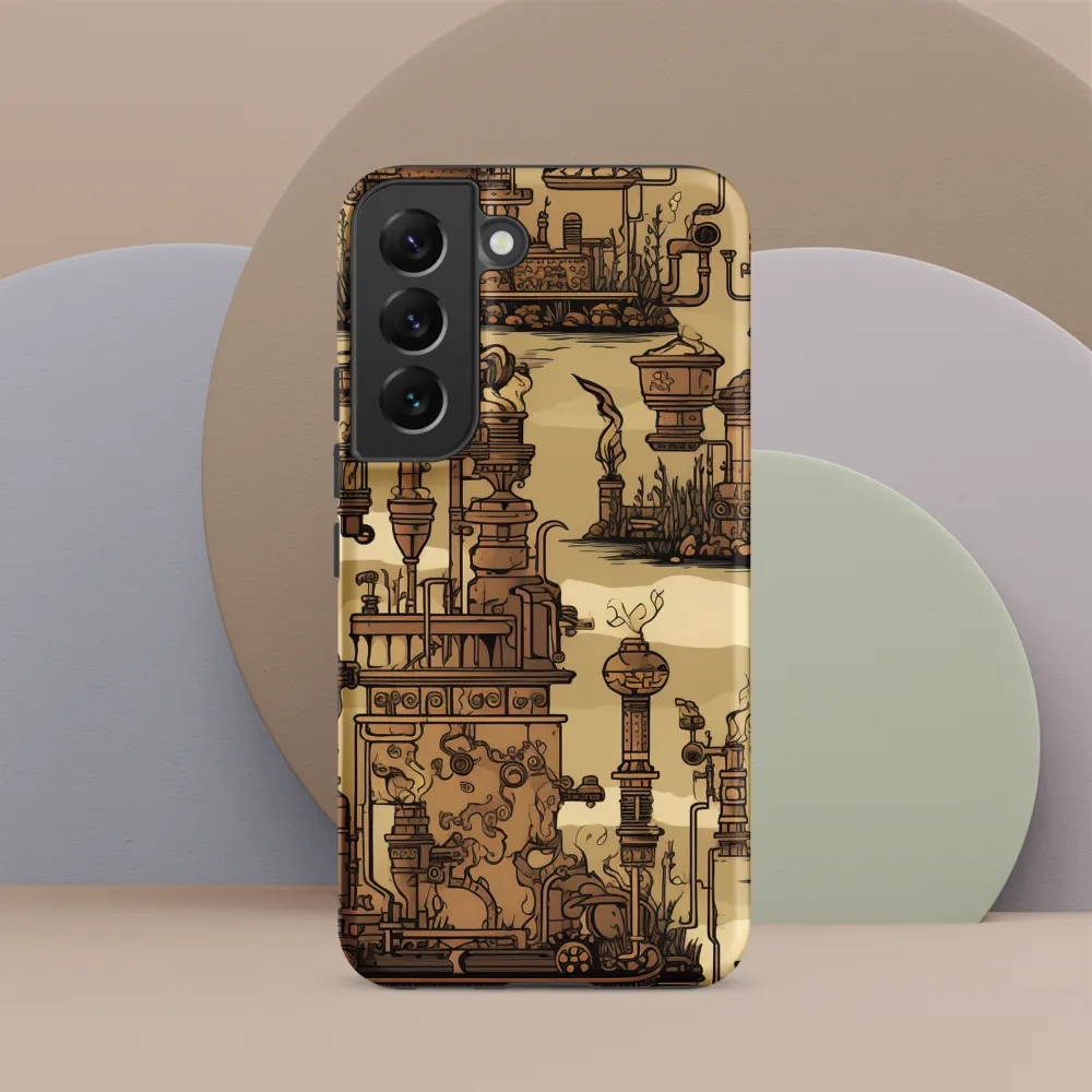 Whimsical Industrial Landscape