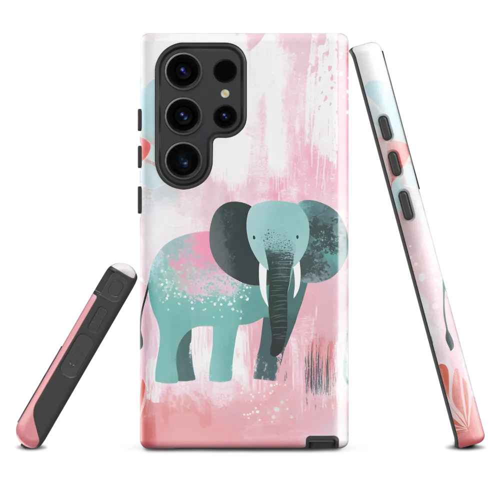 Whimsical Elegance: An Elephant's Serenade
