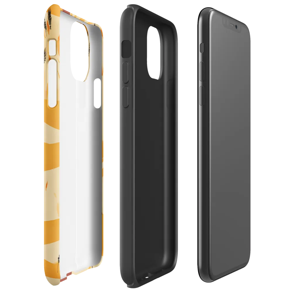Embracing the Fields: A Floral Journey | Phone Case |  11 Pro Max | Tough Case | Matte