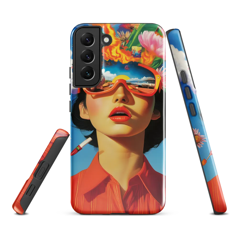 Reflections of Whimsy | Phone Case |  S22 Plus | Tough Case | Glossy