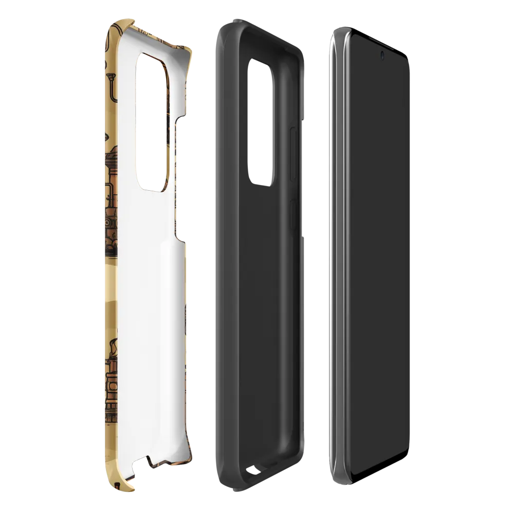 Whimsical Industrial Landscape | Phone Case |  S20 Ultra | Tough Case | Matte