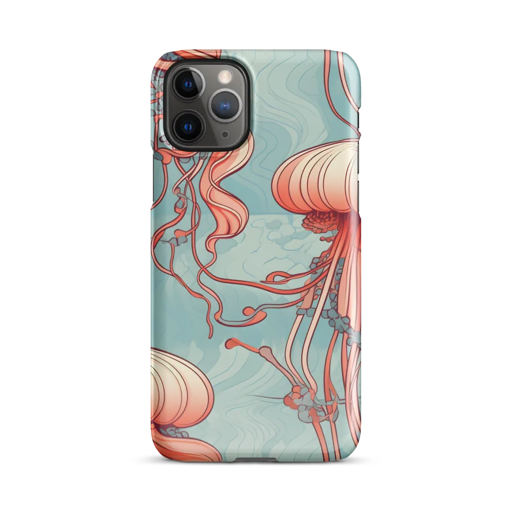 Ethereal Dance of Jellyfish | Phone Case |  11 Pro | Snap Case | Glossy