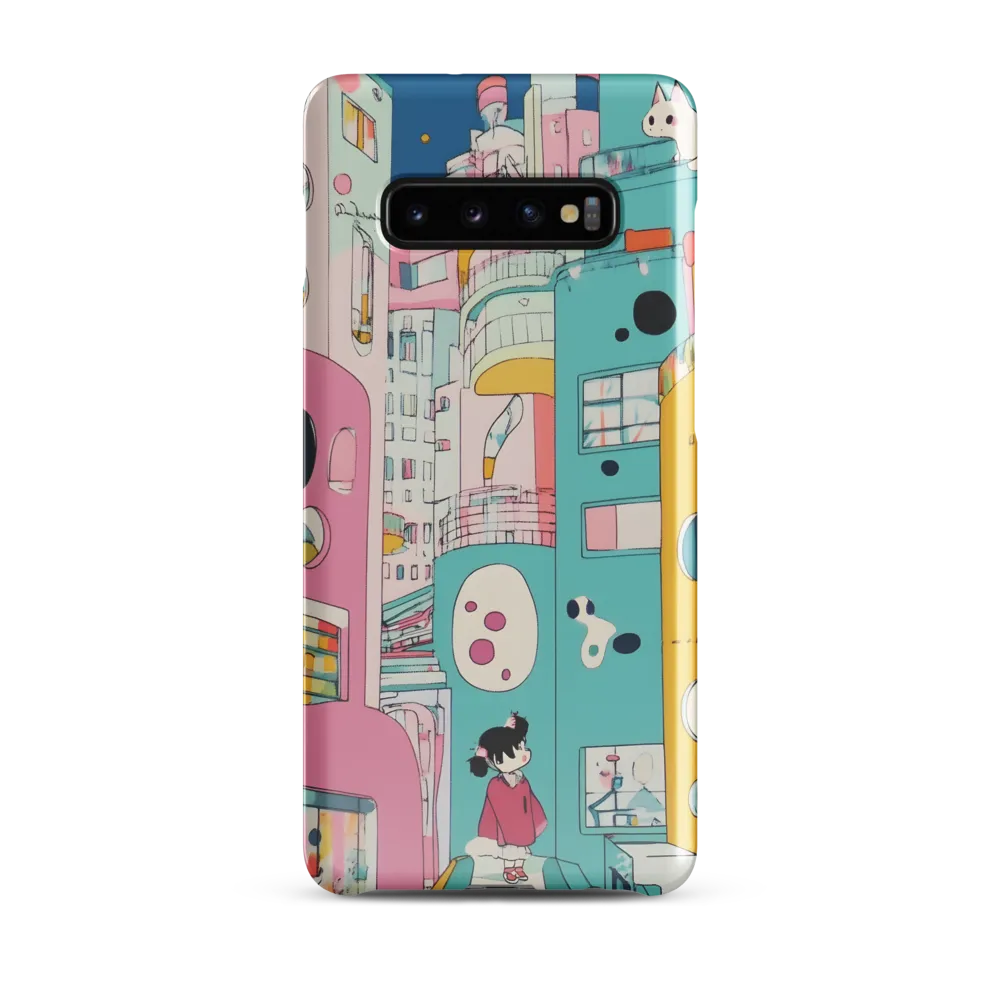 Whimsical Cityscape Dreams | Phone Case |  S10 Plus | Snap Case | Glossy