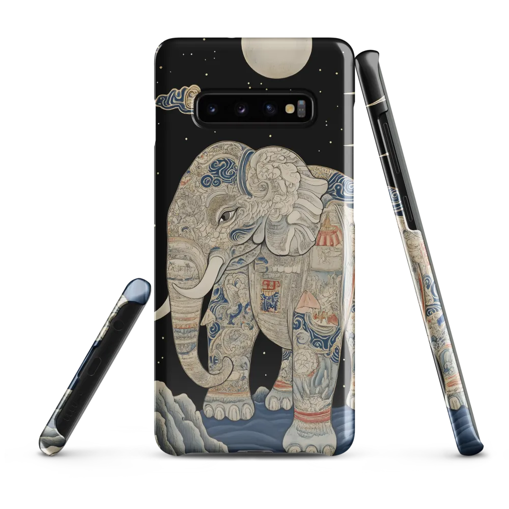 The Majestic Tale of the Painted Elephant | Phone Case |  S10 Plus | Snap Case | Glossy