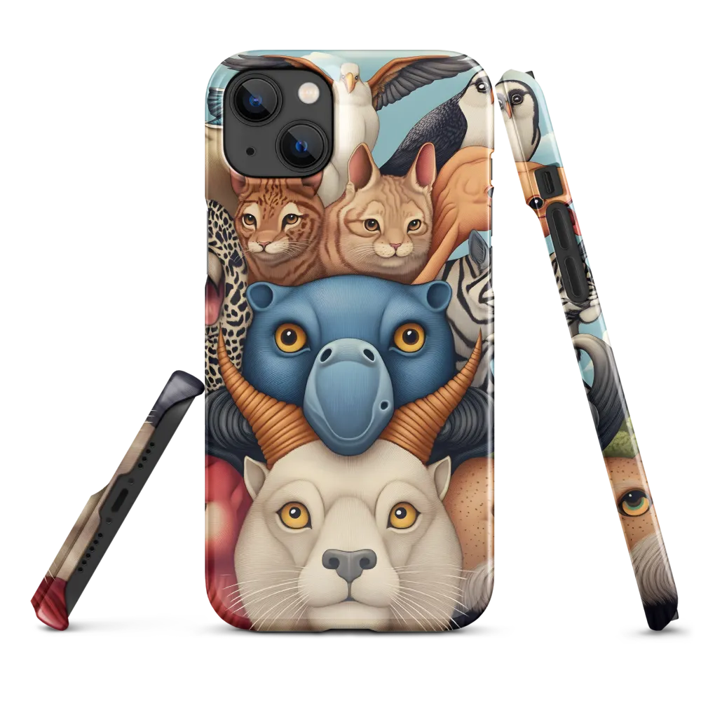 Harmonious Echoes of Wildlife | Phone Case |  14 Plus | Snap Case | Glossy
