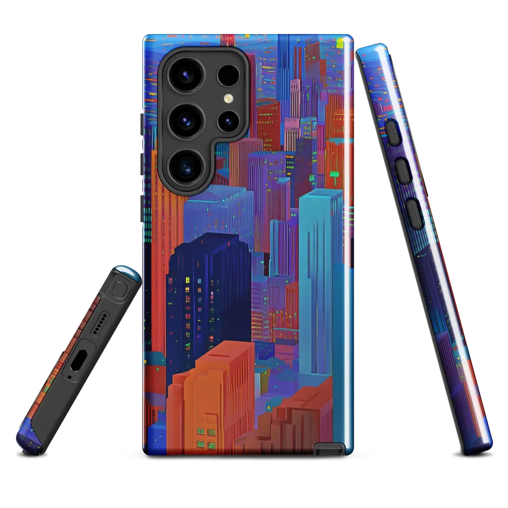 Vibrant Metropolis in Twilight