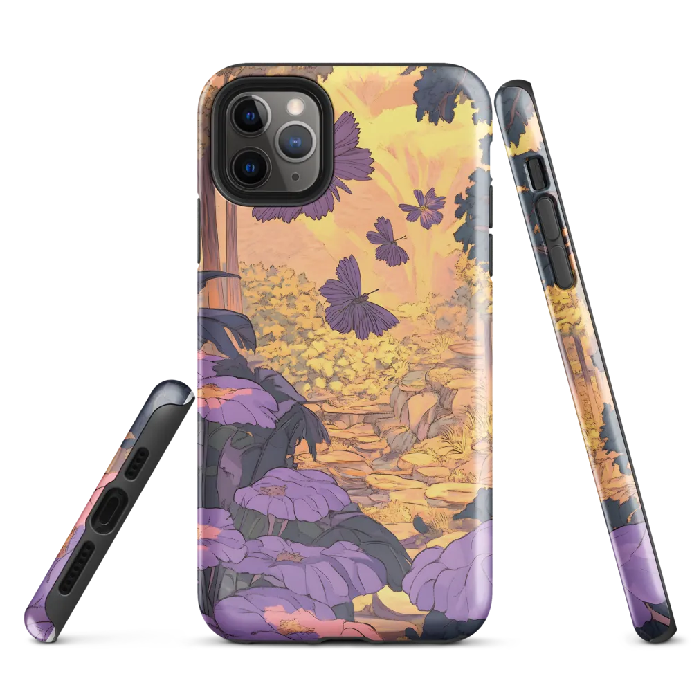 A Serene Dance of Butterflies | Phone Case |  11 Pro Max | Tough Case | Glossy