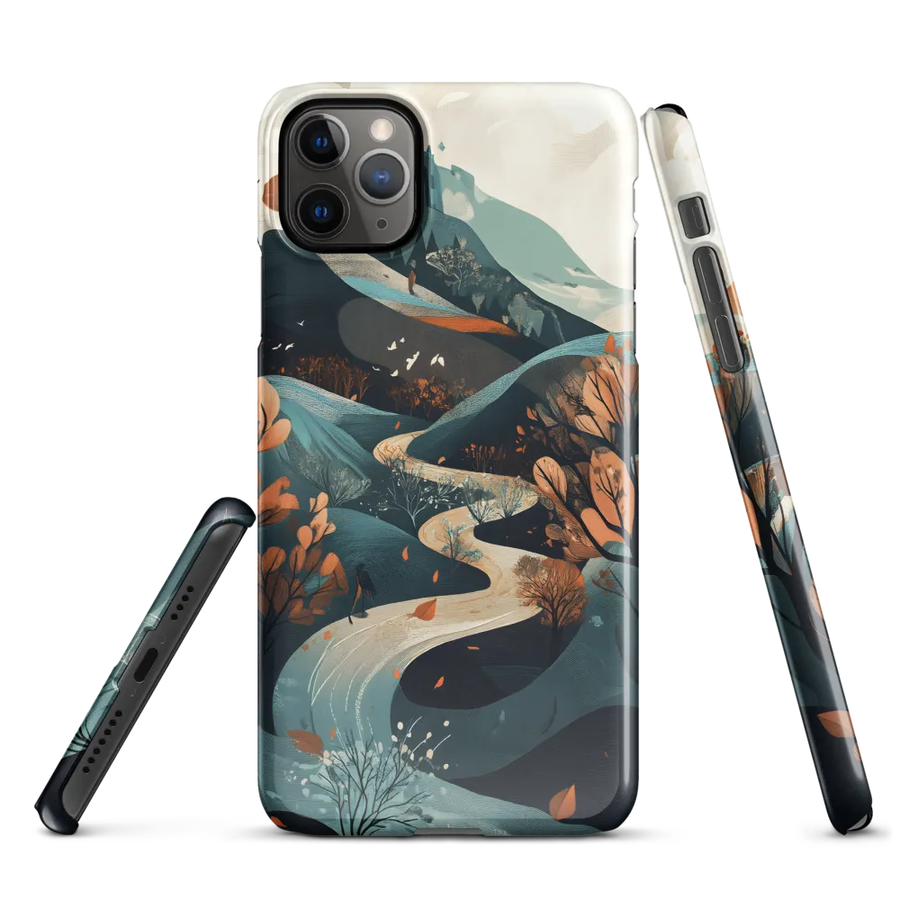 Whispers of Autumn: A Serene Journey | Phone Case |  11 Pro Max | Snap Case | Glossy