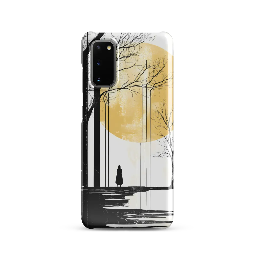 Solitude Under the Yellow Sun | Phone Case |  S20 | Snap Case | Glossy
