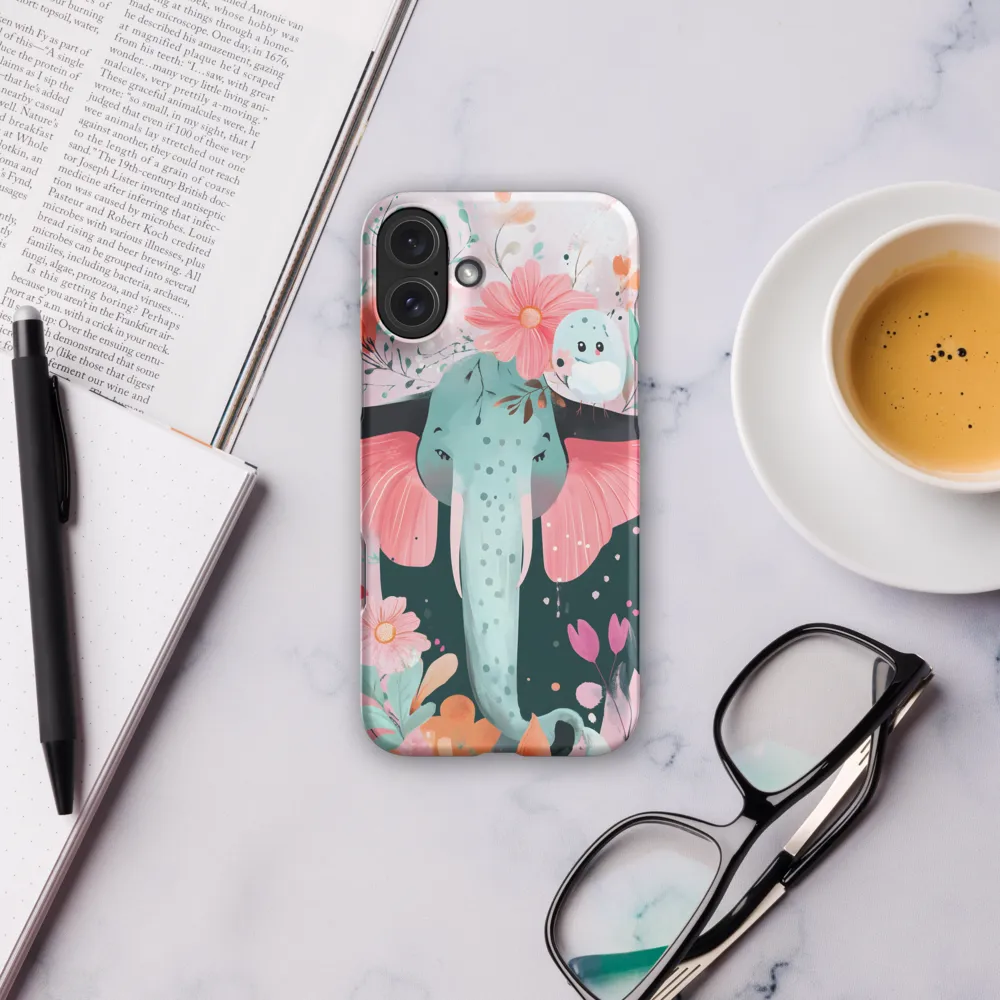 Whimsical Elephant in Bloom
