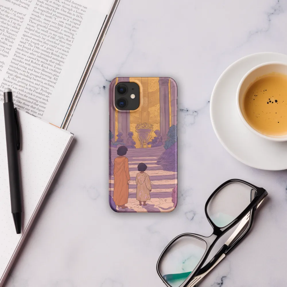 Journey into the Light | Phone Case |  12 Mini | Snap Case | Matte