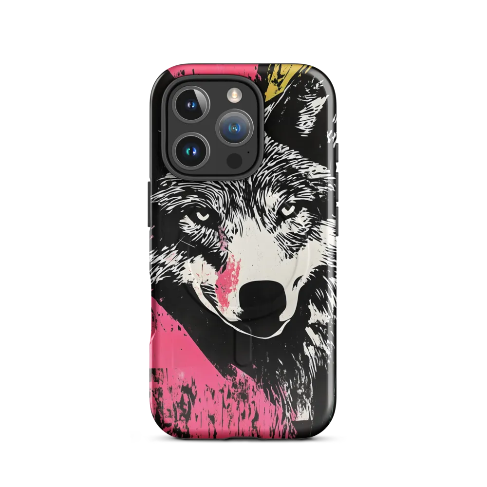 Intense Gaze of the Wolf