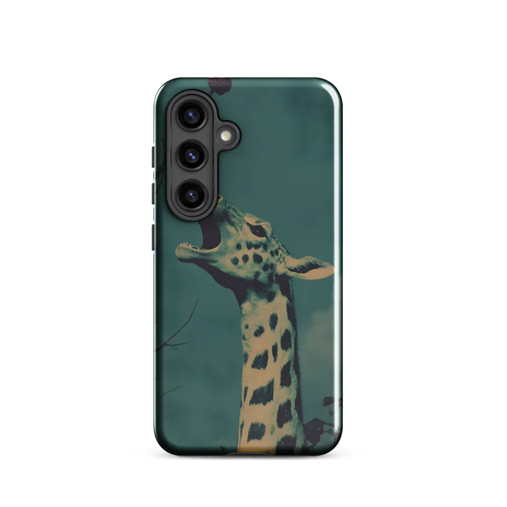 Whispers of the Tall: A Surreal Giraffe Encounter