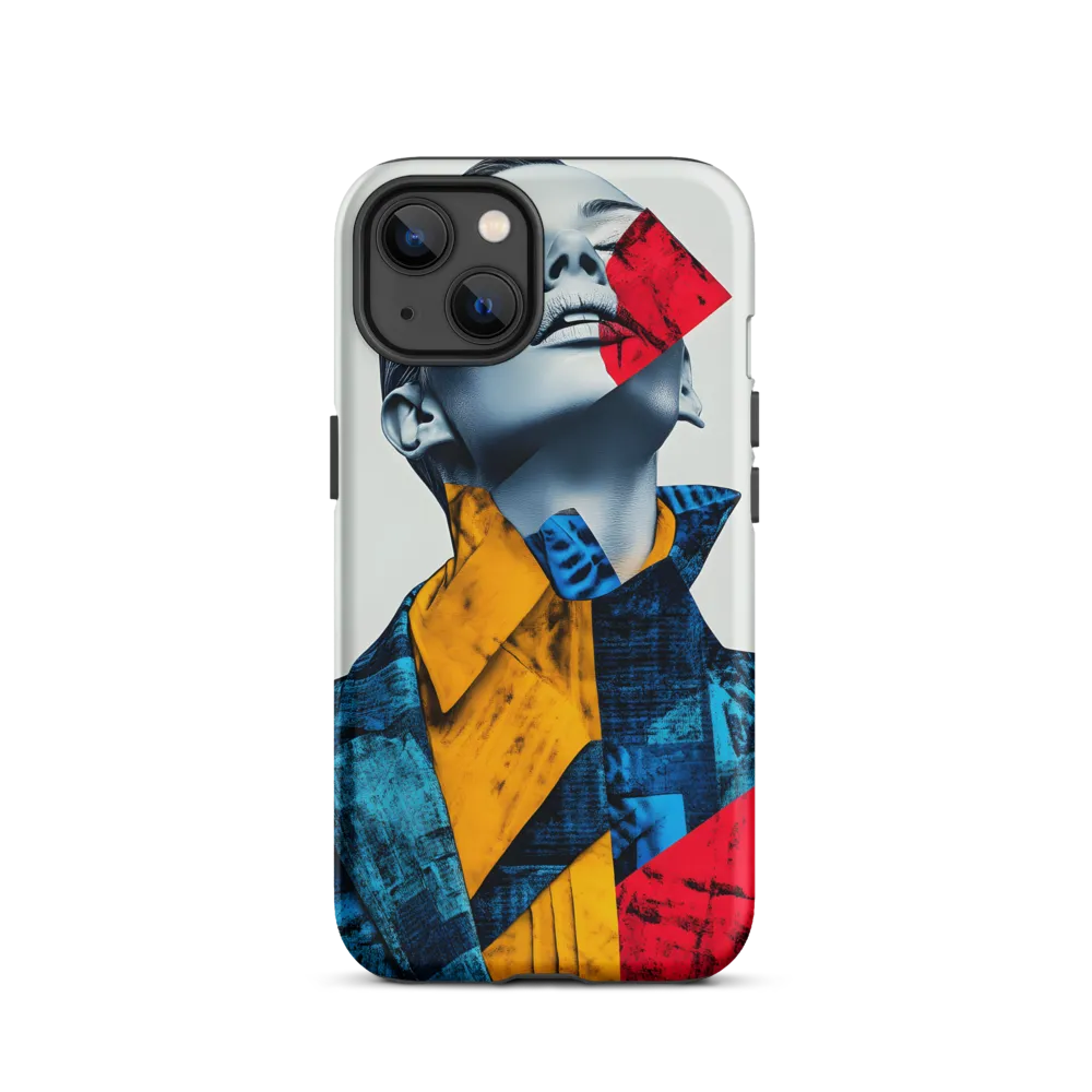 Fragmented Confidence: A Surreal Fashion Portrait