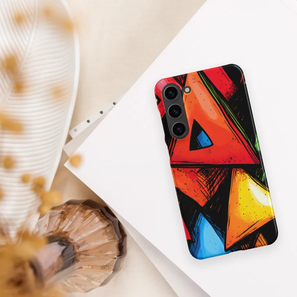 Vibrant Triangles in Abstract Harmony