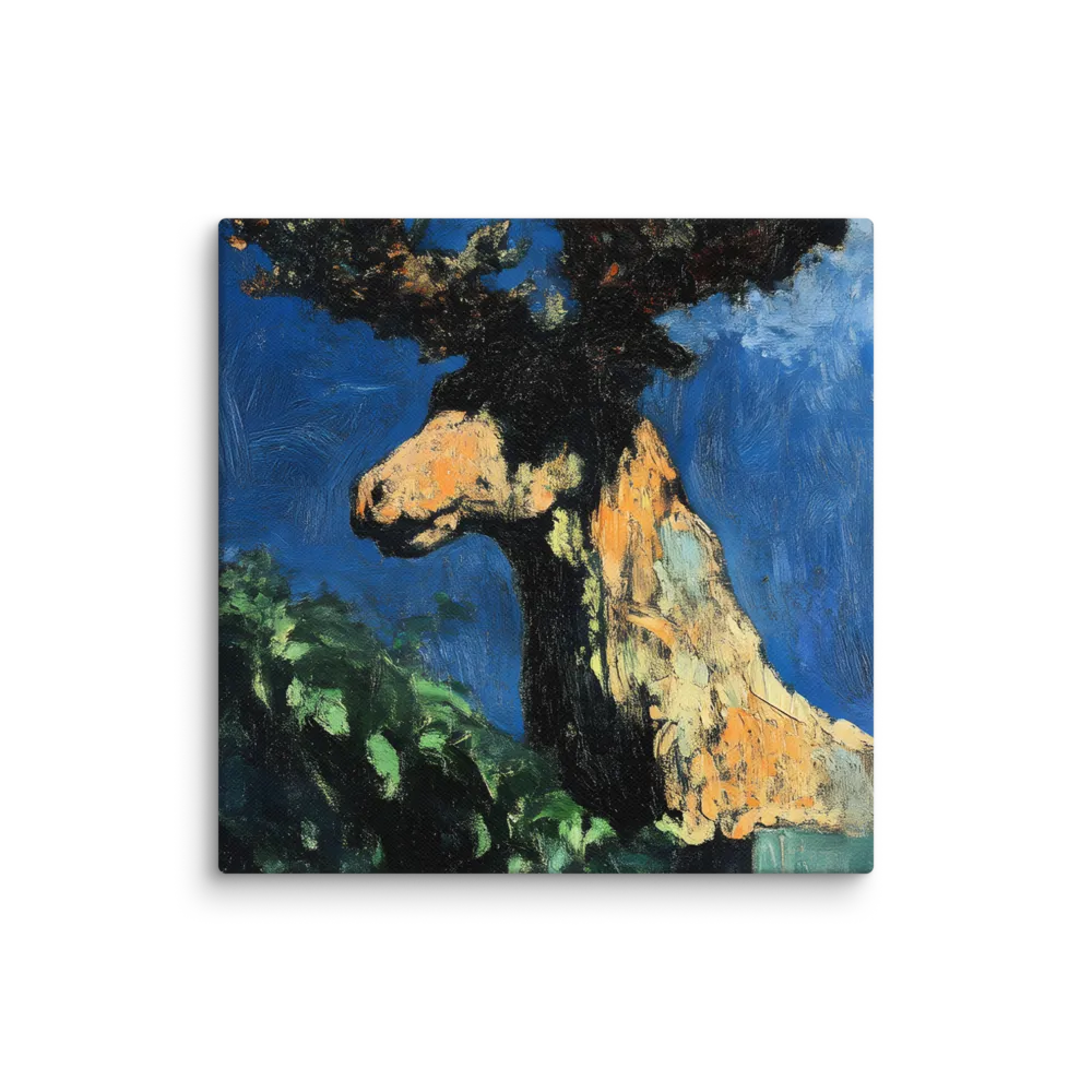The Majestic Deer in Nature | Canvas | 6″×6″
