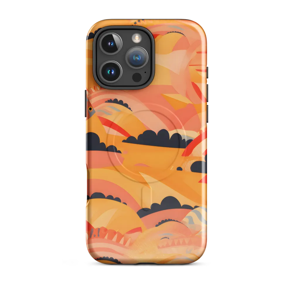 Whispers of the Abstract Horizon | Phone Case |  16 Pro Max | MagSafe® Tough Case | Glossy