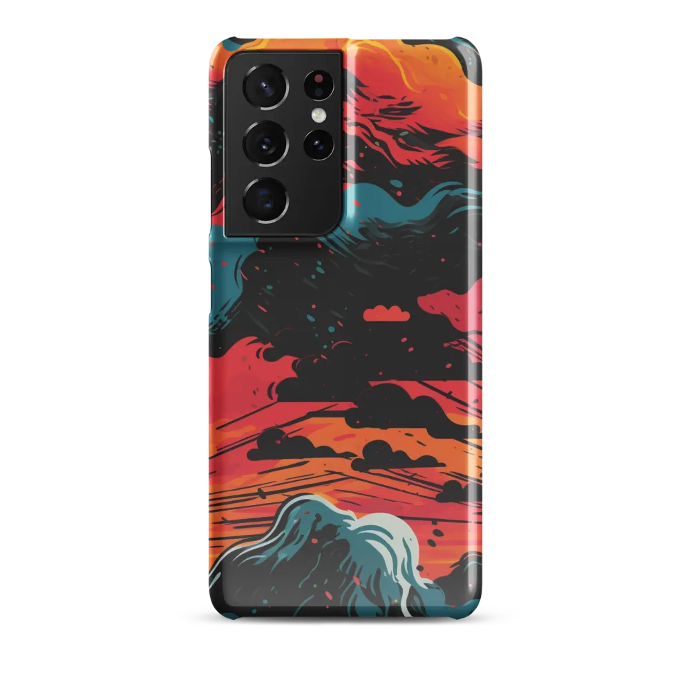 Ethereal Twilight: A Dramatic Landscape in Motion