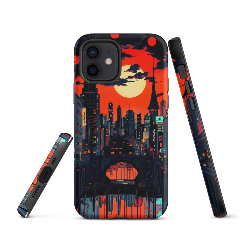 Nightfall in a Neon City