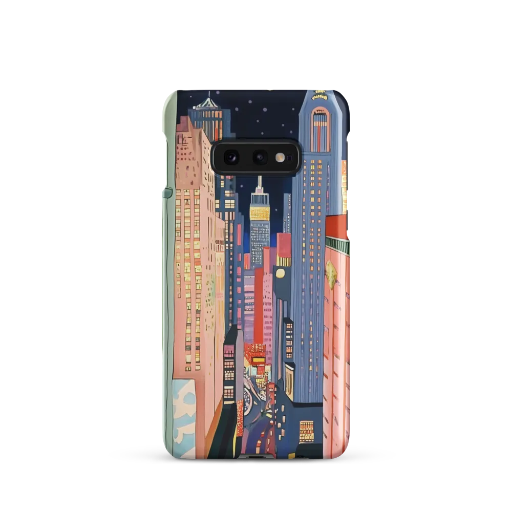 Urban Dreamscape: A Pop Art Night | Phone Case |  S10e | Snap Case | Matte