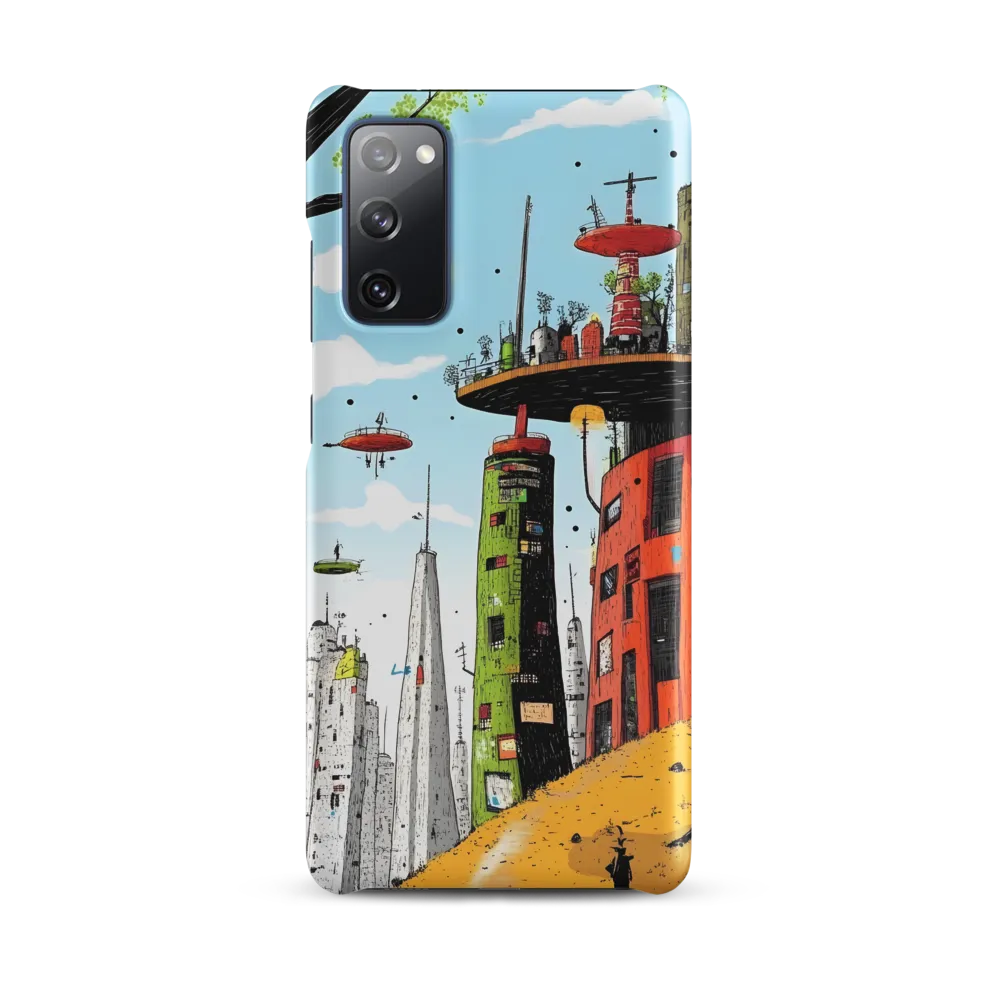 Futuristic Urban Dreamscape | Phone Case |  S20 FE | Snap Case | Matte