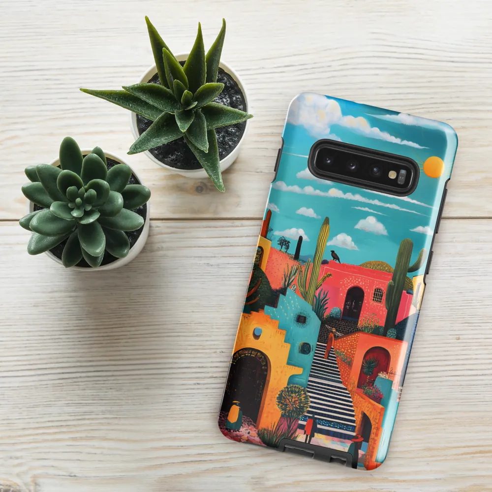 Colorful Architectural Harmony | Phone Case |  S10 Plus | Tough Case | Glossy