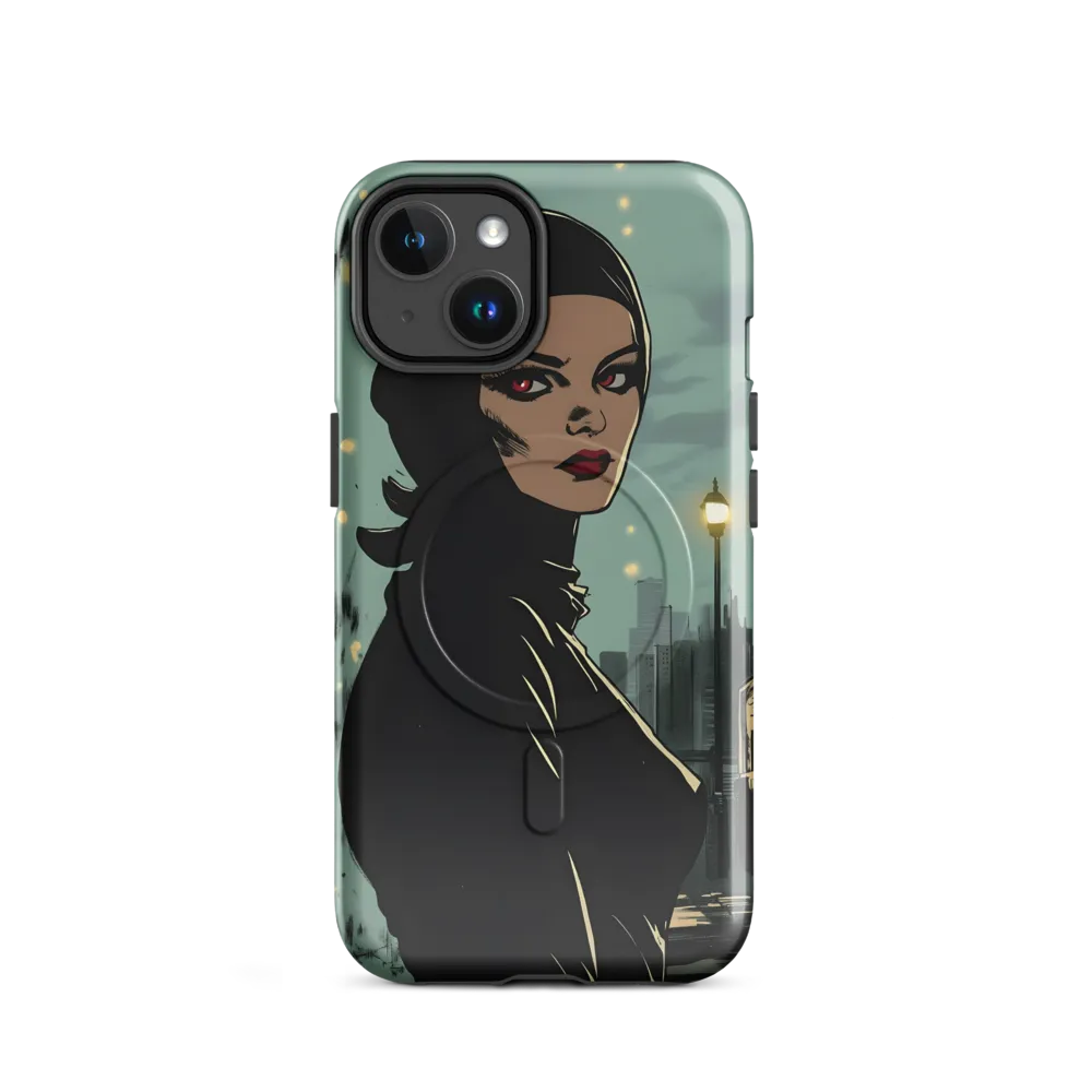 Shadows of Intrigue | Phone Case |  14 | MagSafe® Tough Case | Glossy