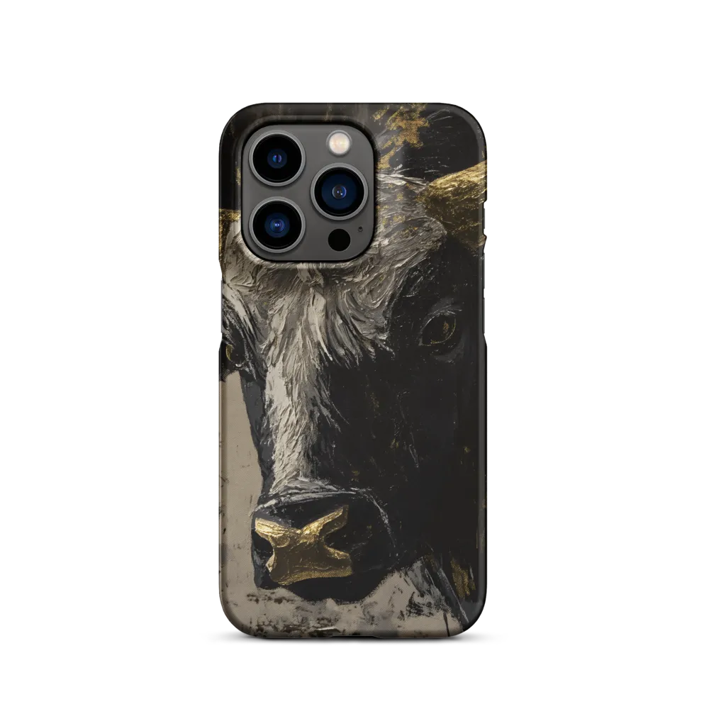Majestic Bull: The Power in Black and Gold