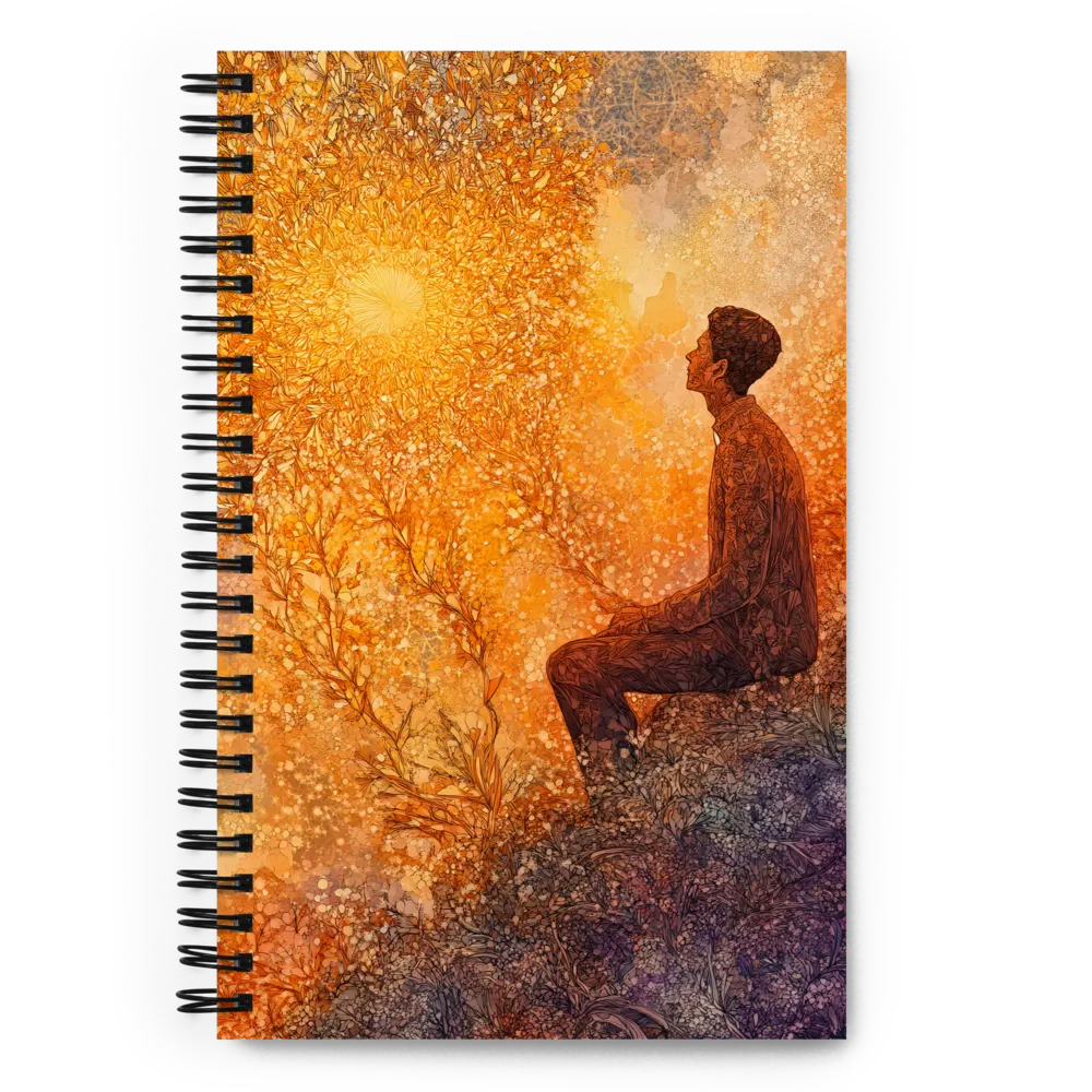 Whispers of Light | Spiral Notebook