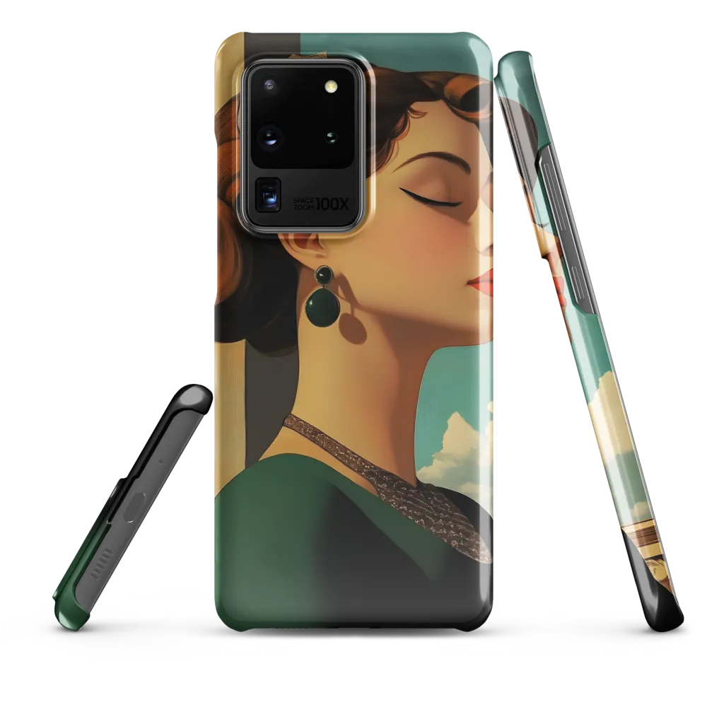 Elegance in Art Deco: A Portrait of Grace