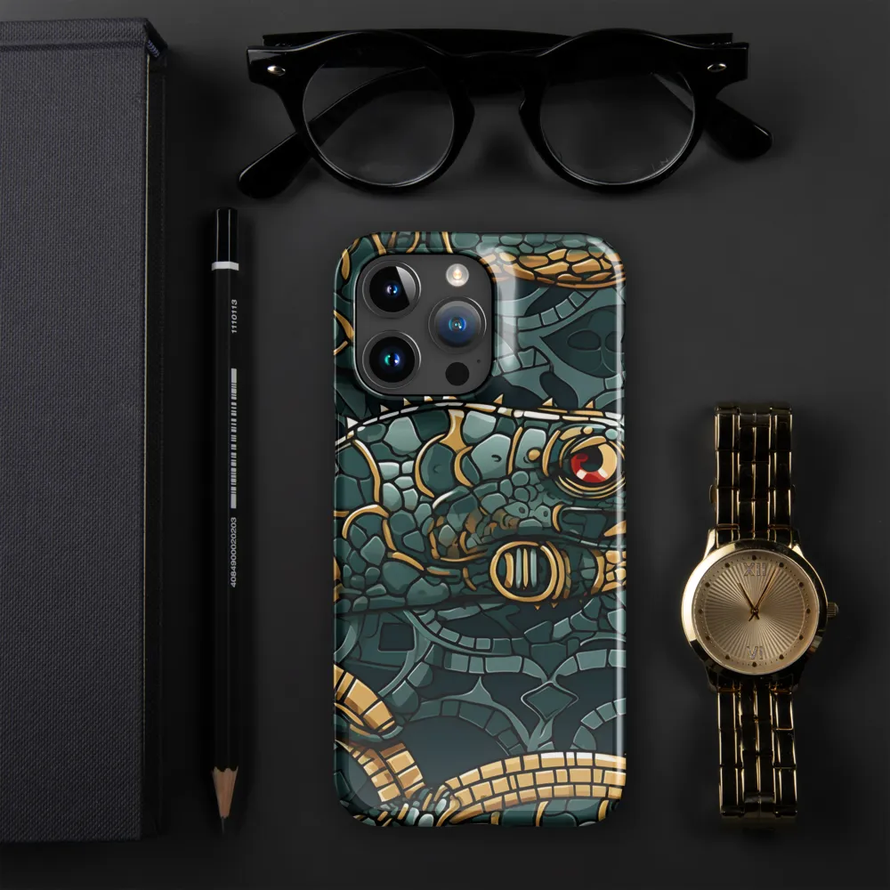 Lizards of Abstraction | Phone Case |  15 Pro Max | Snap Case | Glossy