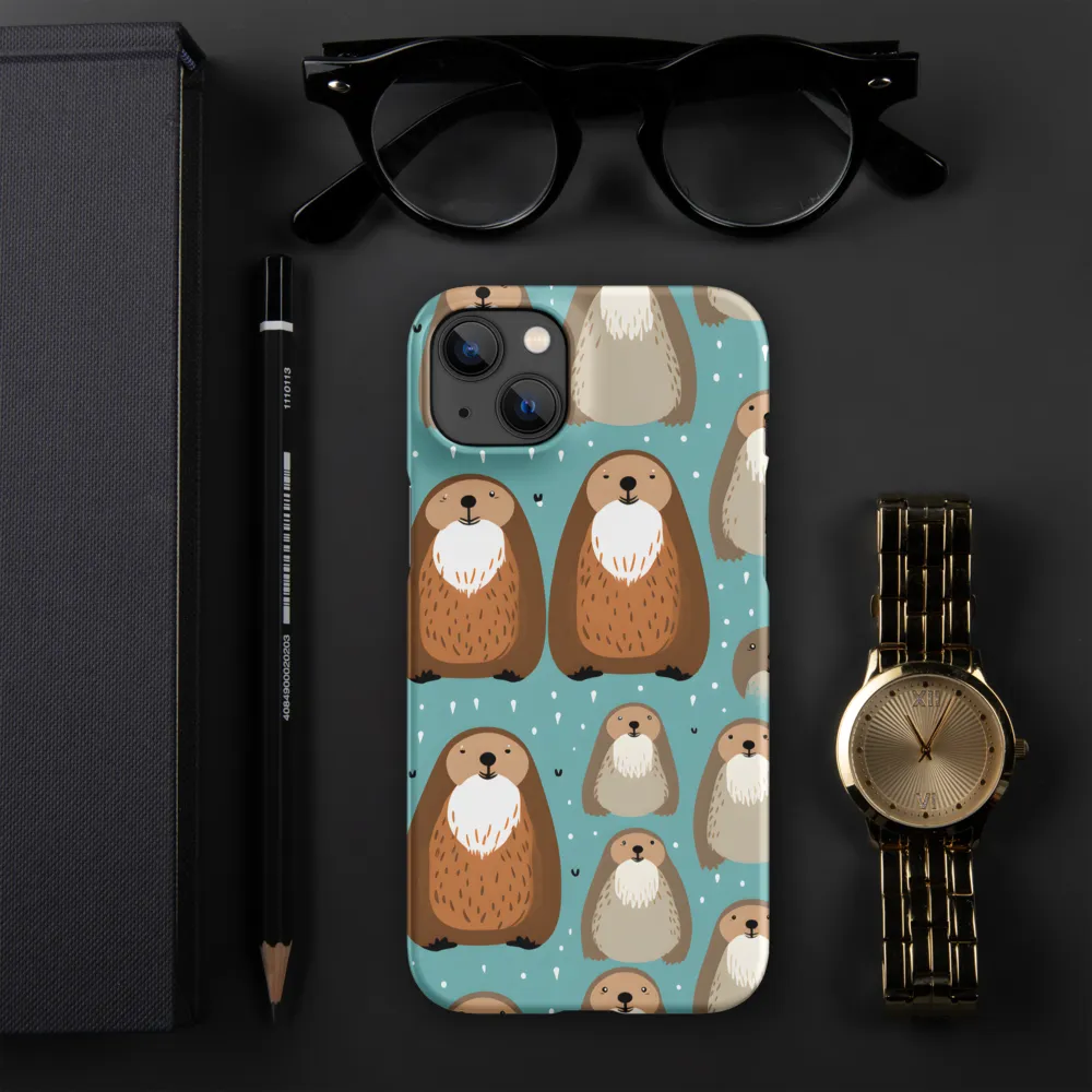 Whimsical Otter Pattern