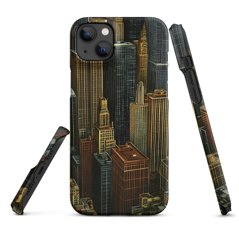 Urban Elegance: A Golden Cityscape