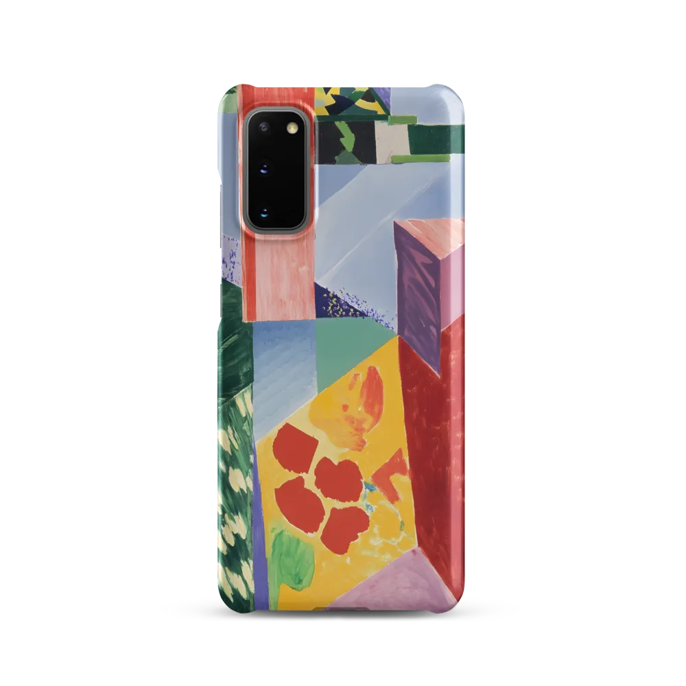 Interplay of Geometry and Color | Phone Case |  S20 | Snap Case | Matte