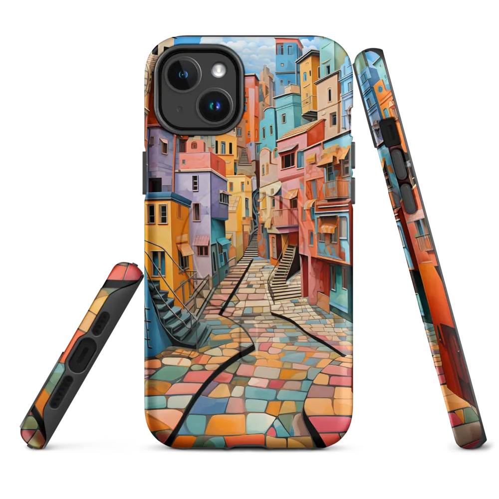 Vibrant Cityscape: A Kaleidoscope of Colors