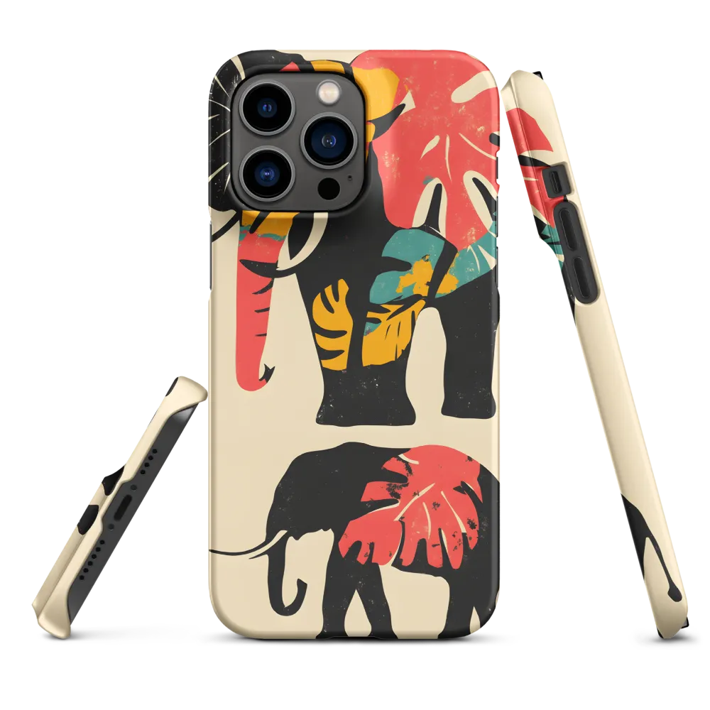 Tropical Elegance: The Elephant's Dance