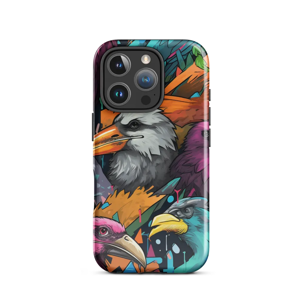 Avian Vortex: A Celebration of Color and Form