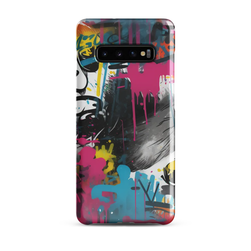 Urban Symphony: The Playful Panda | Phone Case |  S10 Plus | Snap Case | Glossy