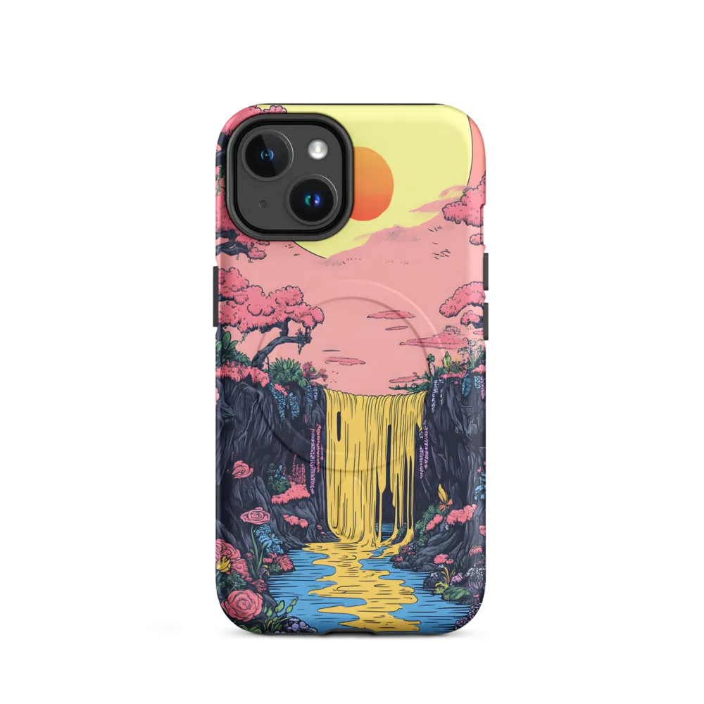 Ethereal Cascade of Blossoms
