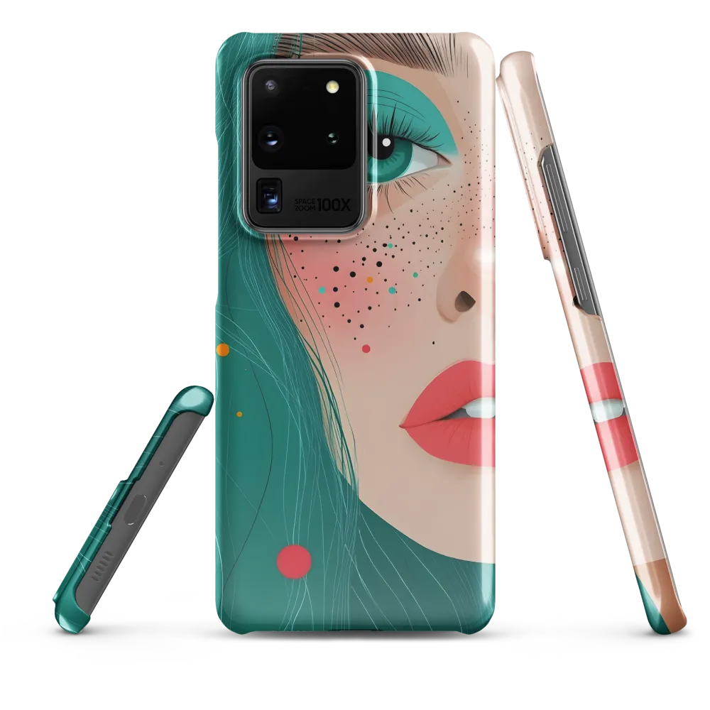 A Playful Portrait: Turquoise Temptation